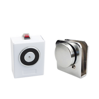 Glass Door Holder | 60kg Holding Force | Designed for 20mm Glass | Compact Size | by Fire Factory Australia