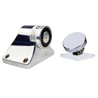 Floor Mount Door Holder | 60kg Holding Force | Durable Metal Construction | Compact Design | by Fire Factory Australia