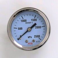 Hydrant Pressure Gauge | Dry Type 55mm | Up to 1000kPa | 1/4 inch PT Thread | by Fire Factory Australia