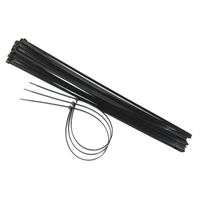 Nylon Cable Tie 8.0 x 550mm | Durable Nylon Construction | Strong Tensile Strength | Abrasion & Chemical Resistant | @Bag of 100 | by Fire Factory Australia