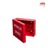 Sprinkler Head Cabinet for 12 Heads | Durable Construction | Compact Design | by Fire Factory Australia