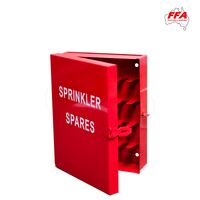Sprinkler Head Cabinet for 24 Heads | Durable Metal Construction | Powder-Coated Finish | by Fire Factory Australia