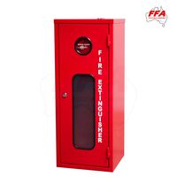 Metal Lockable Fire Extinguisher Cabinet | Secure Storage for 9.0kg Extinguishers | Durable Metal Construction | by Fire Factory Australia