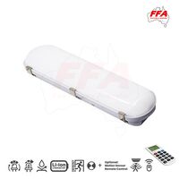 Smart LED Tri-proof 2 Foot Twin Emergency Batten | Adjustable CCT | IP65 Rated | Energy Efficient | by Fire Factory Australia