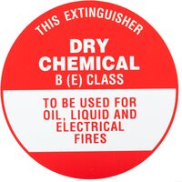 Extinguisher Identification Sign | Durable Metal Construction | Weather-Resistant | 193mm x 193mm | by Fire Factory Australia