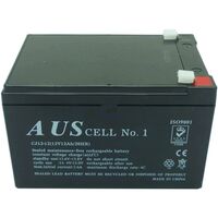 12V 12AH Rechargeable Battery | 20 Hours Power | Sealed Lead Acid | by Fire Factory Australia