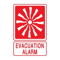 Evacuation Alarm (Small) | Compact Design | Loud Alarm Sound | Ideal for Safety Systems | by Fire Factory Australia