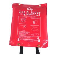 Fire Blanket 1800mm x 1800mm | Fire-Resistant Fabric | Easy Deployment | by Fire Factory Australia
