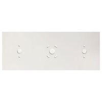 Metal Mounting Plate for EX60 Exit Light | Durable Metal Construction | Secure Installation | by Fire Factory Australia