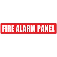 Fire Alarm Panel Red Strip | Highly Visible Identification | Durable Plastic | 500mm x 100mm | by Fire Factory Australia