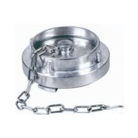 Fire Hydrant Caps with Chain | Durable Aluminium | 65mm NSW Thread | Secure Attachment | by Fire Factory Australia