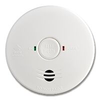 PSA Smoke Alarm Photoelectric | 240VAC with 9V Battery Backup | Hush & Test Button | Insect Mesh | by Fire Factory Australia