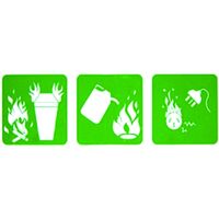 Large Pictograph for ABE Applications | Clear Safety Signage | by Fire Factory Australia