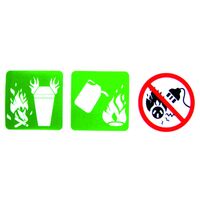 Pictograph - Large Foam Fire Sign | Clear Visibility | Fire Safety Compliance | by Fire Factory Australia