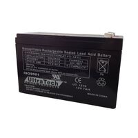 12V 7AH Rechargeable Battery | Sealed Lead Acid | Maintenance-Free Design | Compact & Durable | by Fire Factory Australia