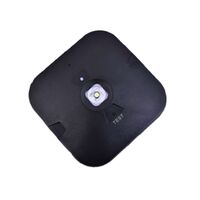 1.5W LED Surface Mounted Emergency Spotlight | Black Finish | Lithium Battery Backup | by Fire Factory Australia