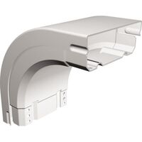 Legrand PVC Cable Tray 90° Outside Riser with Cover 400mm x 100mm