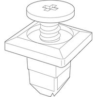 Legrand PVC Cable Tray Rivet