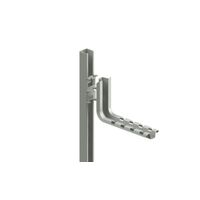 Cablofil Pre-Galvanised Steel Wire Cable Tray Profile Cantilever Arm to Channel Adaptor Plate