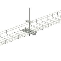 Cablofil Pre-Galvanised Steel Wire Cable Tray Central Rod Hanger Ceiling Plate