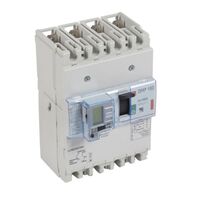 DPX³ 160 3 Pole + N/2 160A Thermal Magnetic MCCB with Earth Leakage Module 25kA