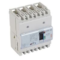 DPX³ 160 3 Pole + N/2 125A Thermal Magnetic MCCB 50kA