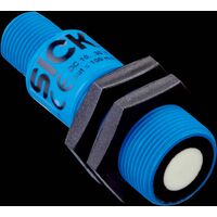 Ultrasonic Distance Sensor UM18 | 120mm to 1000mm Range | 200kHz Frequency | Metal or Plastic Housing | by SICK