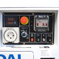 6.25kVA Diesel Generator | Electric Start | 16L Fuel Tank | Low Noise 74 dB(A) | by Genelite
