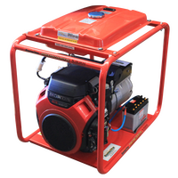 Honda GX630E Portable Petrol Generator | Key Start | 3 Phase Power Output | Heavy-Duty Frame | by Genelite