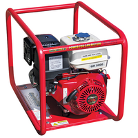 Honda GX340 Portable Petrol Generator | 6 kVA Power Output | Recoil Start | Open Frame Design | by Genelite