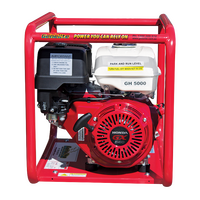 Honda GX340 Portable Petrol Generator | 6 kVA Power Output | Recoil Start | Open Frame Design | by Genelite