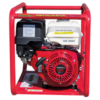 Honda GX340 Portable Petrol Generator | 6 kVA Power Output | Recoil Start | Open Frame Design | by Genelite