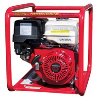 Honda GX340 Portable Petrol Generator | 6 kVA Power Output | Recoil Start | Open Frame Design | by Genelite