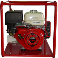 Honda GX340 Portable Petrol Generator | 6 kVA Power Output | Recoil Start | Open Frame Design | by Genelite
