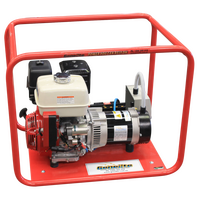 Honda GX340E Portable Petrol Generator | 5 kW Power Output | Key & Pull Start | Heavy-Duty Frame | by Genelite