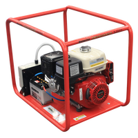 Honda GX340E Portable Petrol Generator | 5 kW Power Output | Key & Pull Start | Heavy-Duty Frame | by Genelite