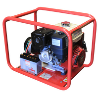 Honda GX340E Portable Generator | 5 kW Power Output | Key & Pull Start | Heavy-Duty Frame | by Genelite