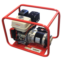 Honda GX340E Portable Generator | 5 kW Power Output | Key & Pull Start | Heavy-Duty Frame | by Genelite