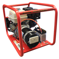 Honda GX340E Portable Generator | 5 kW Power Output | Key & Pull Start | Heavy-Duty Frame | by Genelite