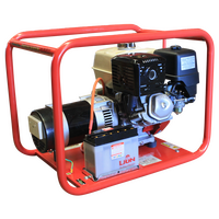 Honda GX340E Portable Generator | 5 kW Power Output | Key & Pull Start | Heavy-Duty Frame | by Genelite