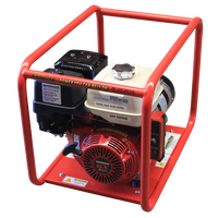 Honda GX340E Portable Generator | 5 kW Power Output | Key & Pull Start | Heavy-Duty Frame | by Genelite