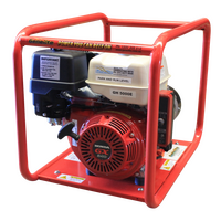 Honda GX340E Portable Generator | 5 kW Power Output | Key & Pull Start | Heavy-Duty Frame | by Genelite