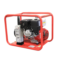Honda GX340E Portable Petrol Generator | Key & Pull Start | 5 kW Power Output | Heavy-Duty Frame | by Genelite