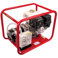 Honda GX390E Portable Petrol Generator | Key & Pull Start | Heavy-Duty Frame & Low Distortion Alternator | by Genelite