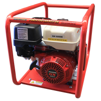 Honda GX390E Portable Petrol Generator | 6 kW Power Output | Key & Pull Start | by Genelite