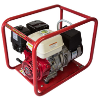 Honda GX390 Portable Petrol Generator | 6 kW Power Output | Recoil Start | Heavy-Duty Frame | by Genelite