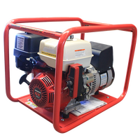 Honda GX390E Portable Generator | 7 kW Power Output | Electric & Manual Start | Heavy-Duty Frame | by Genelite
