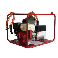Honda GX390 Pull Start Welder | Weather Protected Outlets | Extra Large Roll Frame | by Genelite