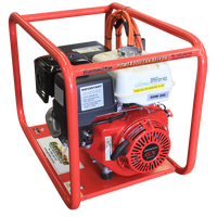 Honda GX390 Pull Start Welder | Weather Protected Outlets | Extra Large Roll Frame | by Genelite