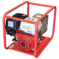 Honda GX390 Pull Start Welder | Weather Protected Outlets | Extra Large Roll Frame | by Genelite